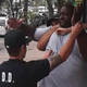 Police officers arrest Eric Garner in Staten Island, N.Y., July 17, 2014.
YOUTUBE SCREENSHOT